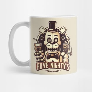FIIVE NIGHTY'S - freddy-fazbears Mug